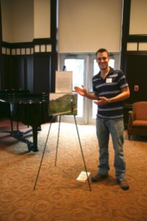 Zachary King with his Ag Abroad Photo Contest photo.