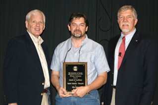 Glen Rains, Entomology, received the 2014 Award of Excellence, Senior Research Scientist.