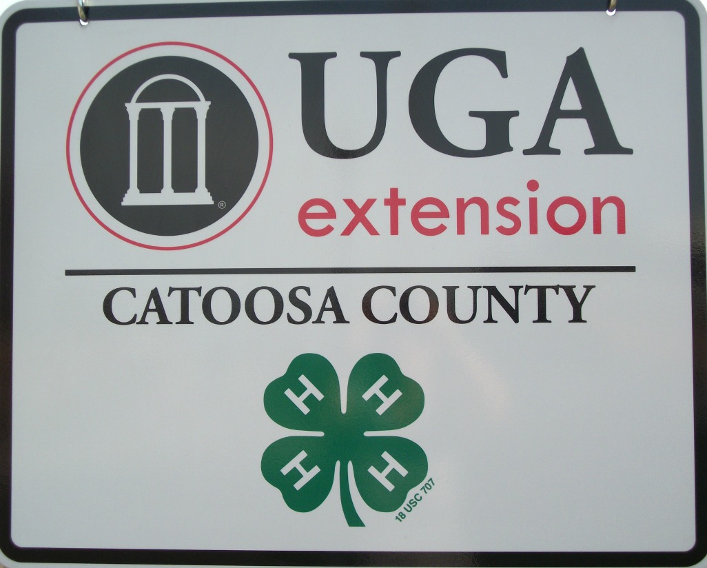 UGA Extension Catoosa County sign