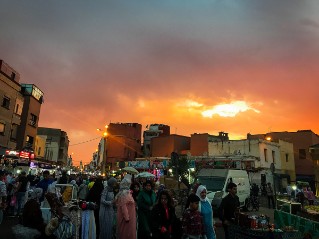 morocco-street-at-dusk
